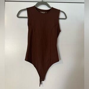 Abercrombie Brown Bodysuit